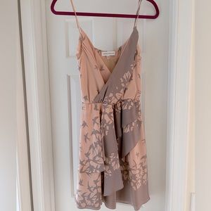 Amanda Uprichard Silk Mini Dress